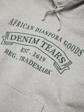 ADG Gri Kapüşonlu Sweatshirt