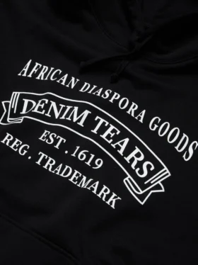 ADG Kapüşonlu Sweatshirt Siyah