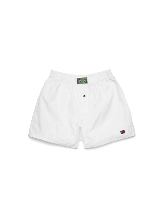 Beyaz Boxer Şort 3'lü Paket