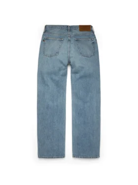 Bol Kesim Denim Pantolon Açık Yıkama