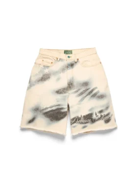 Bulut Kamuflaj Denim Şort