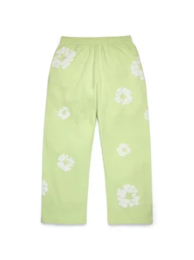 Cotton Wreath Bol Kesim Eşofman Altı Nane Yeşili