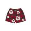 Cotton Wreath Desenli Boxer Şort 3'lü Paket Çok Renkli