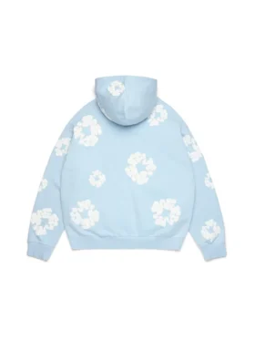 Cotton Wreath Hoodie Sweatshirt Toz Mavisi