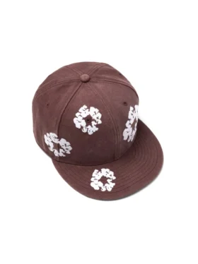 Cotton Wreath New Era 59FIFTY Kanvas Fitted Şapka Kahverengi