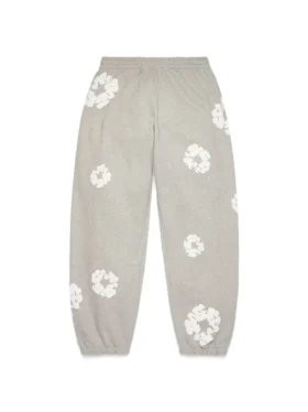 Cotton Wreath Sweatpant Gri