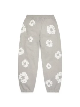 Cotton Wreath Sweatpant Gri