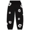 Cotton Wreath Sweatpant Siyah