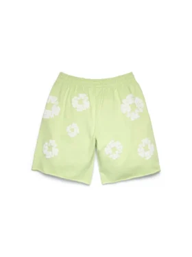 Cotton Wreath Sweatshorts Nane Yeşili