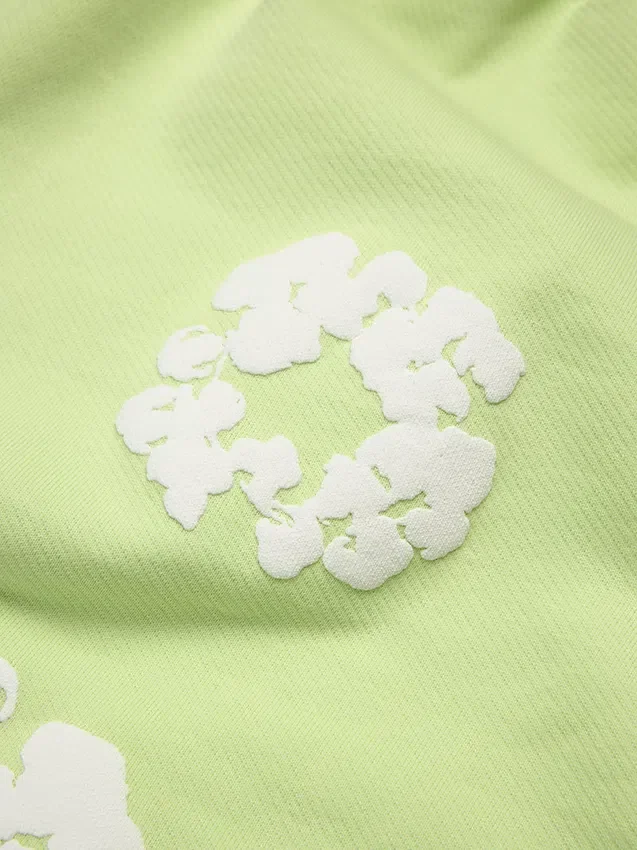 Cotton Wreath Sweatshorts Nane Yeşili