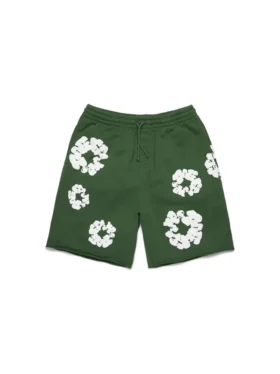 Cotton Wreath Yeşil Sweatshort
