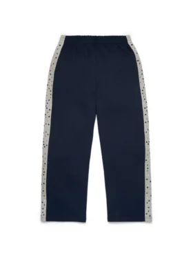 Denim U Rhinestone Eşofman Altı Lacivert