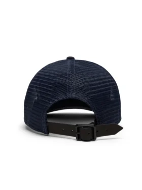 DT Damga Desenli Trucker Şapka Lacivert
