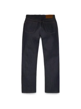 Düz Kesim Selvedge Denim Pantolon