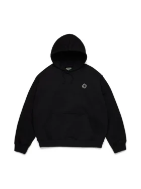 Gel Wreath Kapüşonlu Sweatshirt Siyah