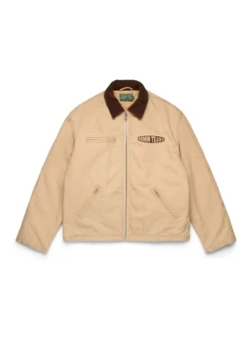 Her Tear Is A Star Work Jacket Haki