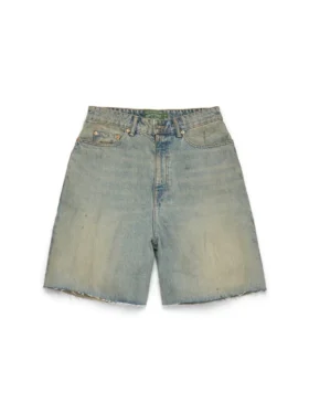 Kirli Yıkama Denim Şort