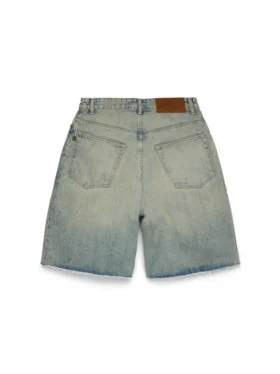 Kirli Yıkama Denim Şort