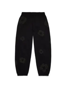Mono Cotton Wreath Sweatpant Siyah