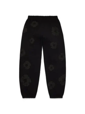 Mono Cotton Wreath Sweatpant Siyah
