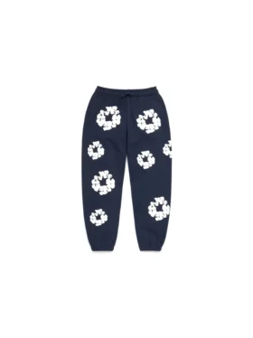 Çocuk Cotton Wreath Sweatpant Lacivert