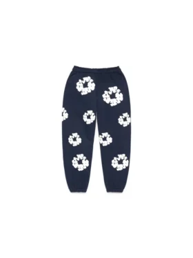 Çocuk Cotton Wreath Sweatpant Lacivert