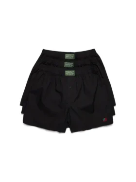 Siyah Boxer Şort 3'lü Paket